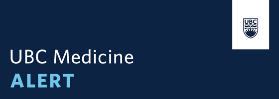UBC Medicine Announcement